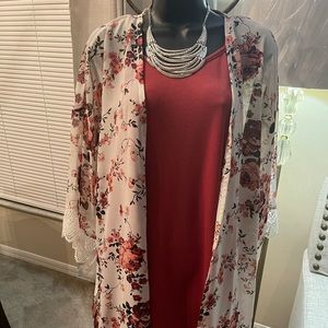 NWT 2-piece Summer Dress With Cover up